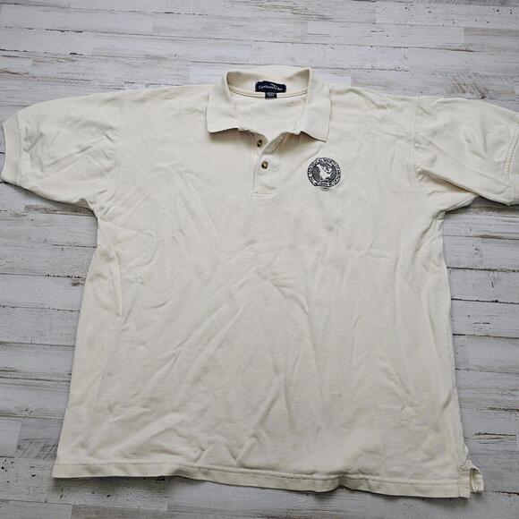 1888 THE GEOLOGICAL SOCIETY OF AMERICA Distressed Polo Shirt Men's XL - Picture 2 of 7